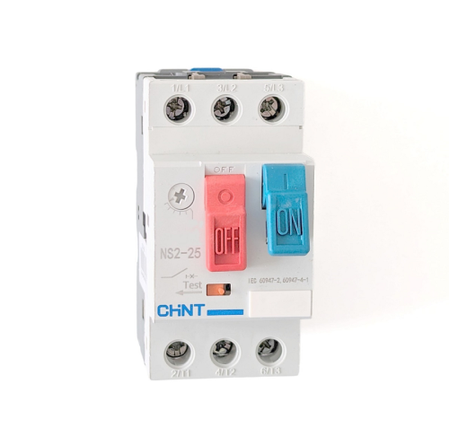 Выключатель автоматический для защиты электродвигателей CHINT  NS2-25 9-14А 6900В картинка